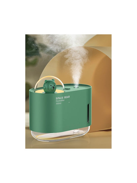 Alista Home LED Aromatherapie-Diffusor mit Timer Grün 300ml 123970