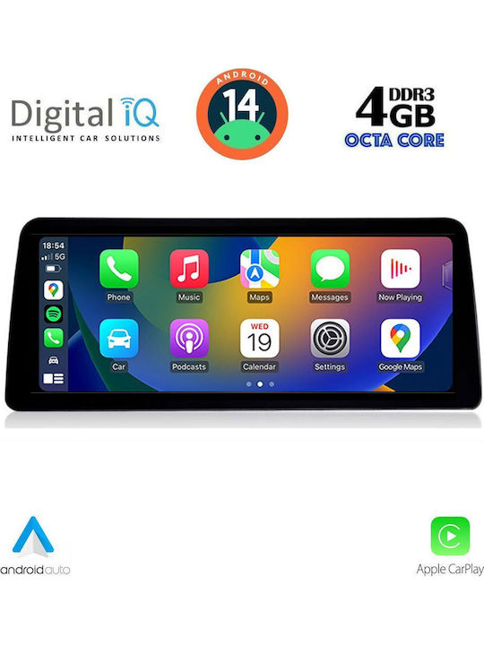 Digital IQ Car Audio System for BMW X3 (F25) 2011-2013 (Bluetooth/USB/Wi-Fi/GPS/Apple CarPlay/Android Auto) with 10.25" Touch Screen