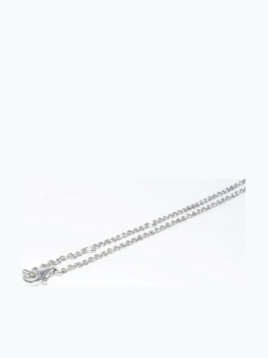 Silver Infinity Necklace Diamonds 0.20ct