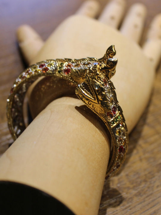 Silver Sapphire Dragon Bracelet Certificate