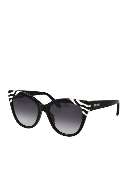 Just Cavalli Sonnenbrillen Μαύρα mit Kunststoff Gestell Just Cavalli Sonnenbrillen Μαύρα mit Kunststoff Gestell