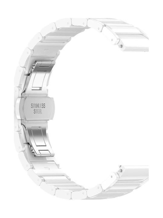 Huawei Watch Gt 6 41mm Gt 5 Pro 42mm Xdfind Ceramic Stainless Steel Watch Band Pure White