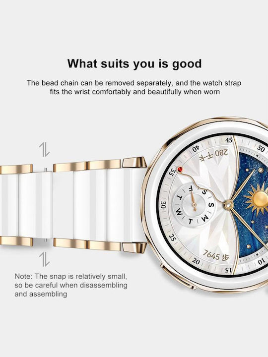 Huawei Watch Gt 6 41mm Gt 5 Pro 42mm Xdfind Keramik Edelstahl Uhrenarmband Roségold