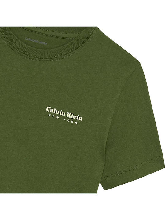 Kinderoberteile T-Shirt Grün