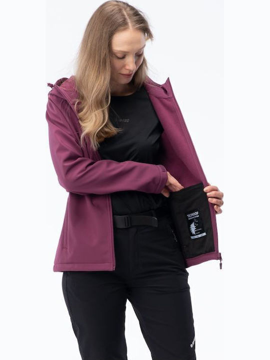 Lady Neti Sp Якета от Софтшел Дамско Лилаво