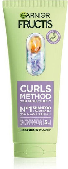Garnier Method Hydration Shampoo for Curly Hair 200ml