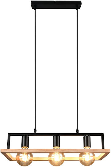 Trio Lighting Black Pendant Ceiling Light