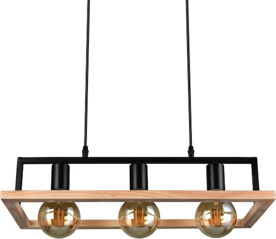 Trio Lighting Black Pendant Ceiling Light
