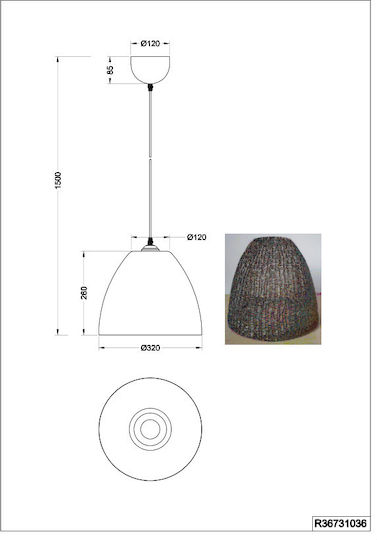 Trio Lighting Κρεμαστό Φωτιστικό Trio Lighting Κρεμαστό Φωτιστικό