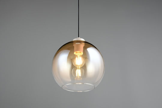 Trio Lighting Pendant Light Honey