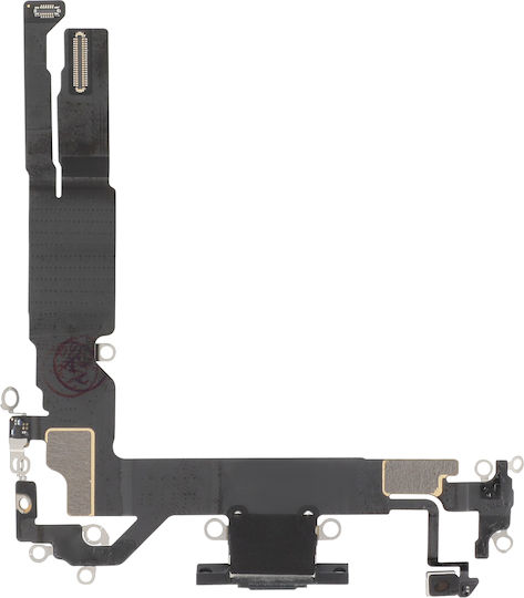 Clappio Conector De Încărcare Usb-c Iphone 17 Microfon Integrat Negru