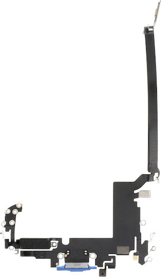 Clappio Usb-c Charging Connector Iphone 17 Pro Max Integrated Microphone Blue