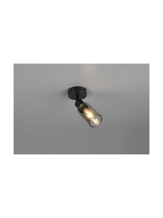Trio Lighting Mars Μονό Σποτ σε Μαύρο Χρώμα