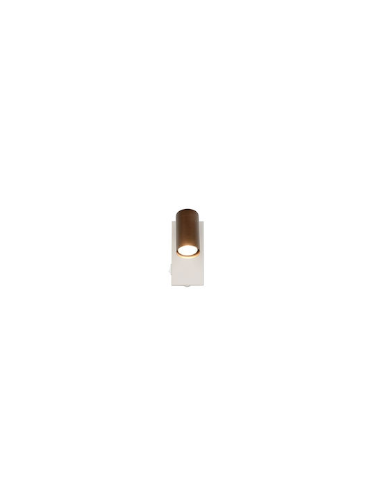 Trio Lighting Single Ceiling & Wall Spot in Brown Colour
