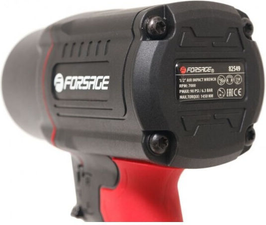 Forsage F-82549K4 Air Impact Wrench with Maximum Torque 147.86kgm