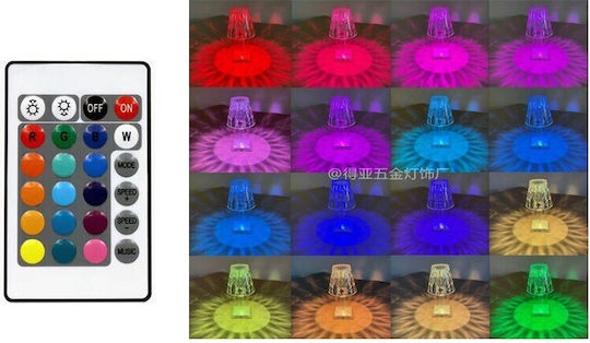 Alista Home Διακοσμητικό Φωτιστικό LED RGB 26x12εκ.