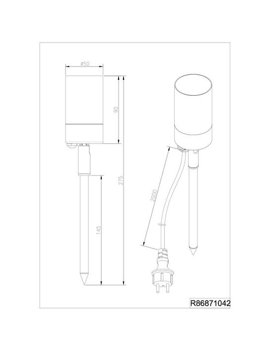 Trio Lighting Σποτ σε Γκρι Χρώμα