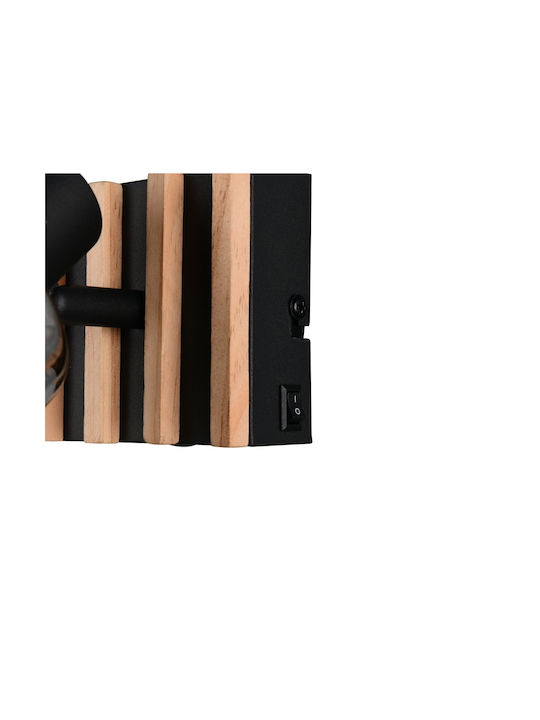 Trio Lighting Μονό Σποτ σε Μαύρο Χρώμα