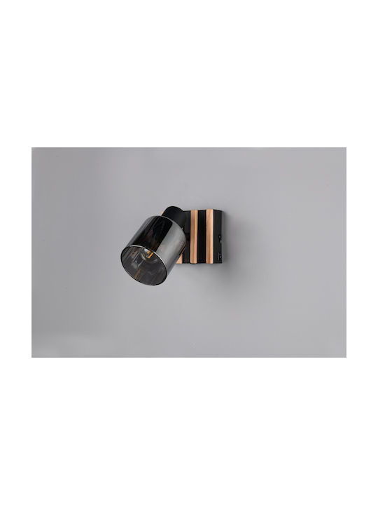 Trio Lighting Μονό Σποτ σε Μαύρο Χρώμα