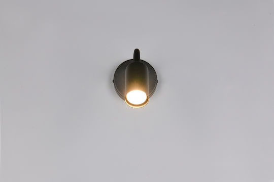 Trio Lighting Modern Black Wall Lamp