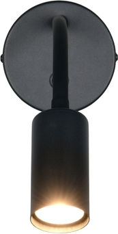 Trio Lighting Modern Black Wall Lamp