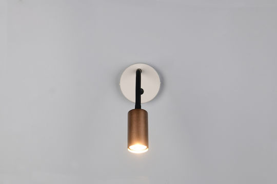 Trio Lighting Модерно Светлинно Осветително Тяло За Стена Кафяво