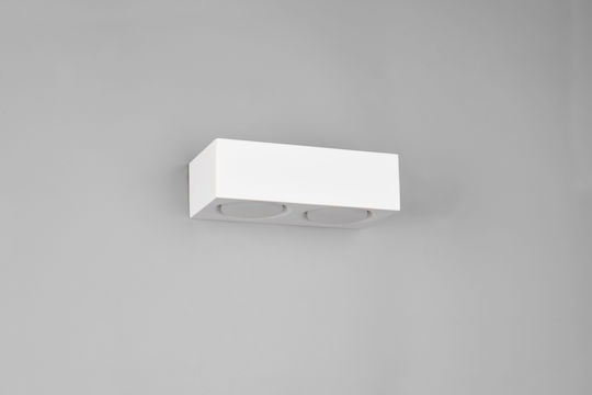 Trio Lighting Mattone Modern White Wall Lamp