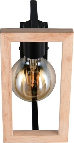 Trio Lighting Modern Black Wall Lamp