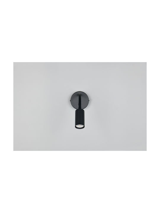 Trio Lighting Μοντέρνο Φωτιστικό Τοίχου Μαύρο