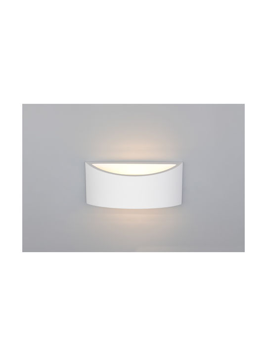 Trio Lighting Wacadia Модерен Светлинен Аплик за Стена Бял