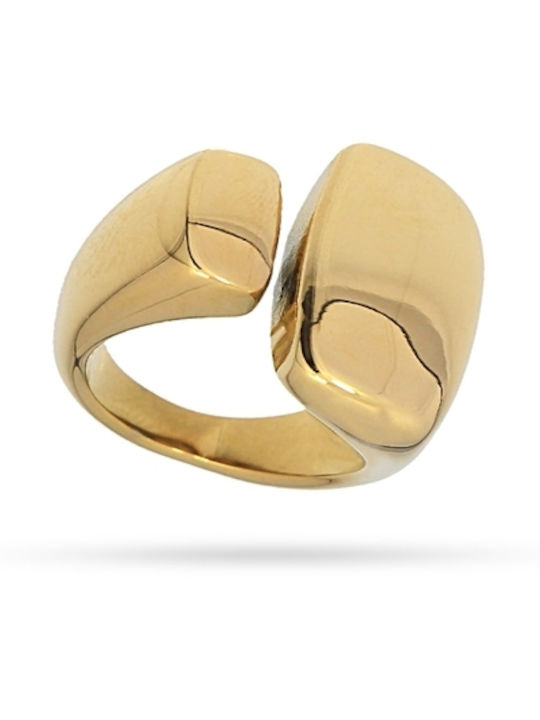 Anartxy Women's Ring Made of Gold Plated Steel