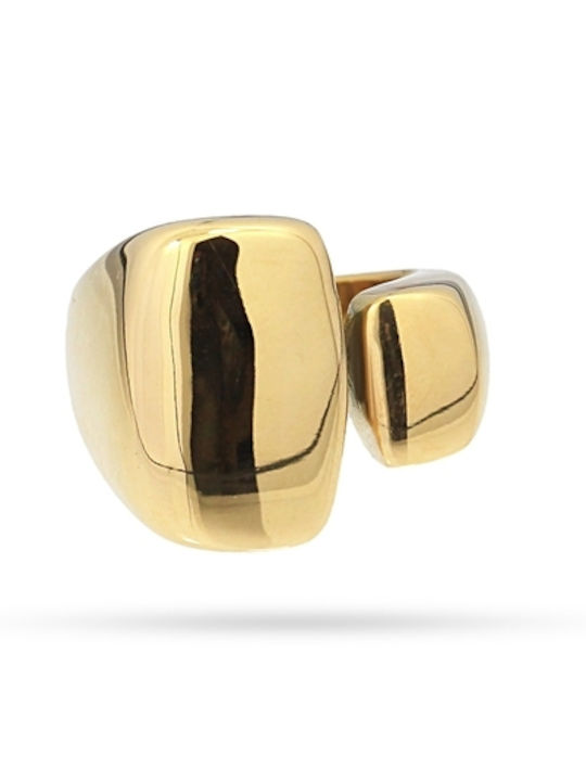 Anartxy Women's Ring Made of Gold Plated Steel