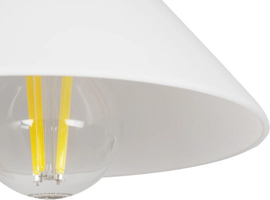 GloboStar Alessia Modern Wall Lamp with E27 Socket Beige 26x29cm