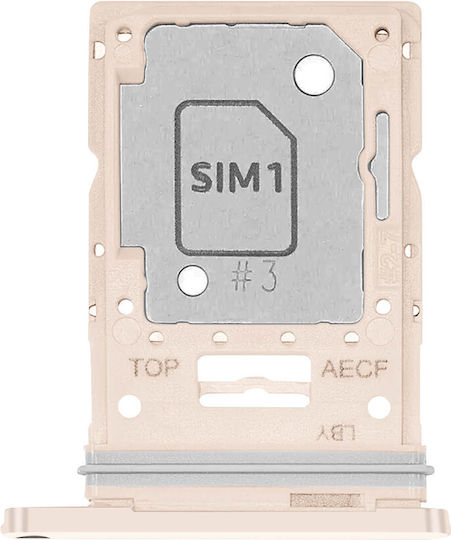 Samsung Original Hybrid Dual Nano Sim Nano Sim Microsd Tray Galaxy A53 Pink