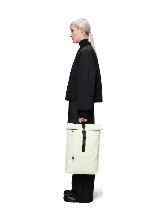 Rains Rolltop Rucsac Impermeabil 18l Alb