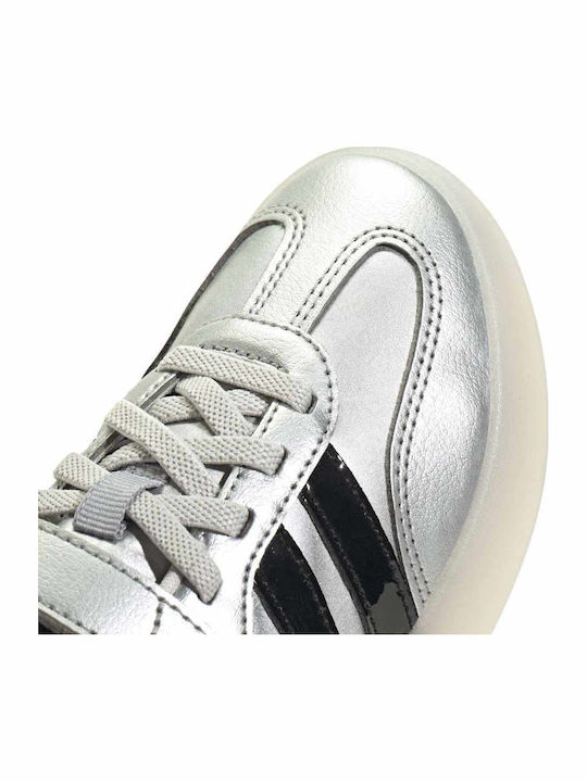 Barreda Decode El C Kids Sneakers with Hoop & Loop Closure Silver