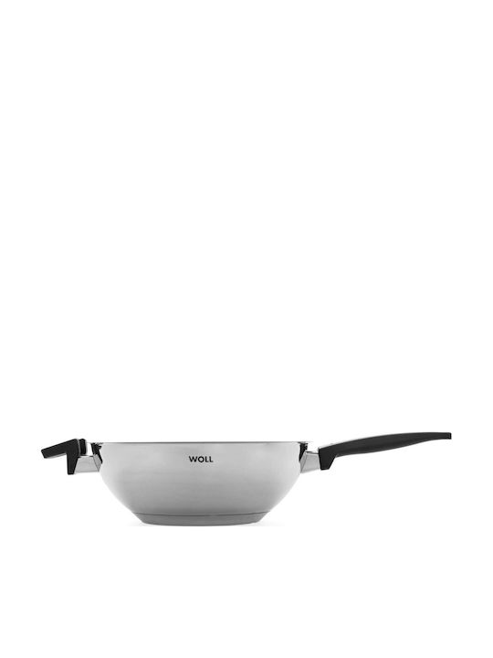 Woll Concept Wok With Lid made of Stainless Steel with Non-Stick Coating 30cm