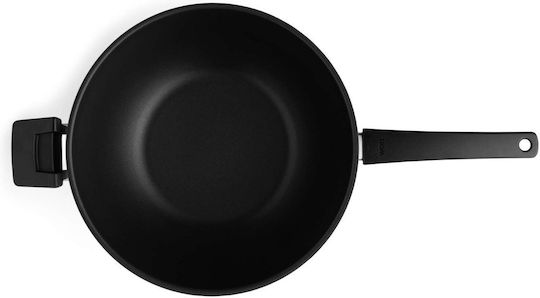 Woll Concept Wok Made of Stainless Steel with Lid with Non-Stick Coating 30cm