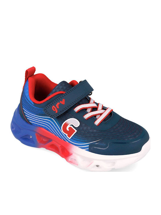 Παιδικά Sneakers με Σκρατς Μπλε