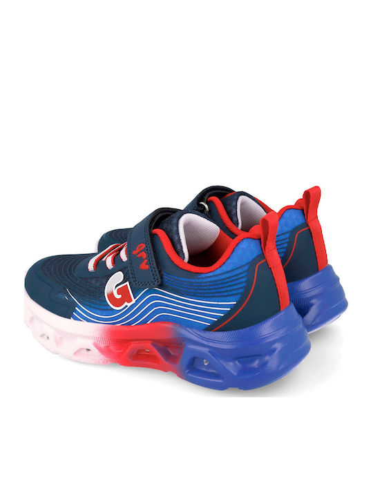 Παιδικά Sneakers με Σκρατς Μπλε