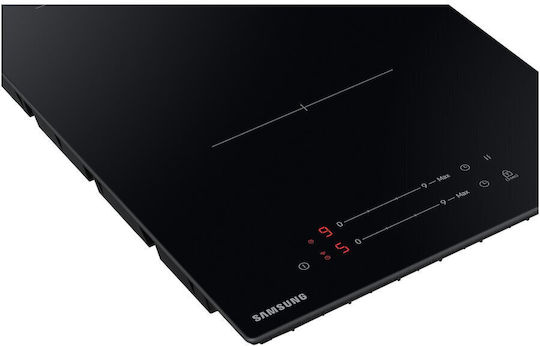 Samsung Domino Επαγωγική Εστία Αυτόνομη με Λειτουργία Κλειδώματος 28.8x52εκ.