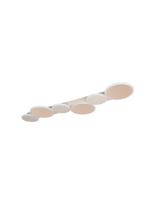 Trio Lighting Ovela Deckenleuchten montieren Braun