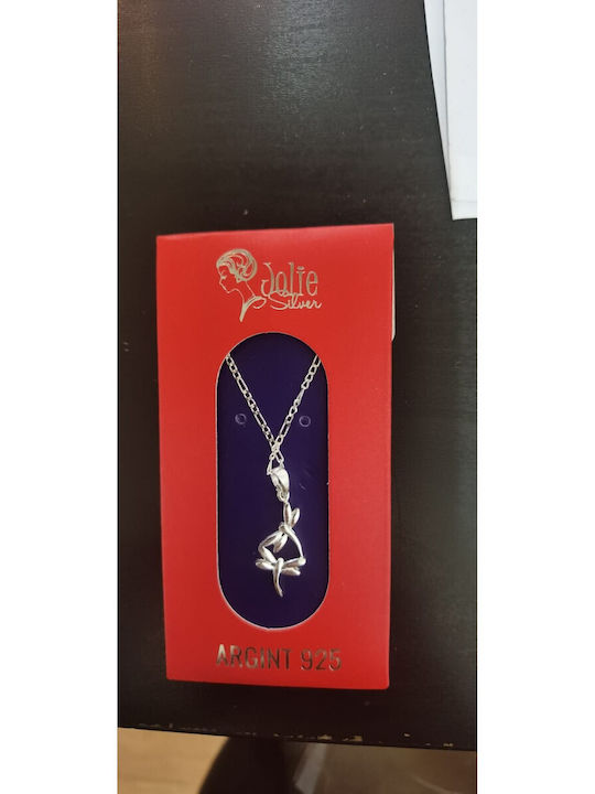 Alista Home Κολιέ Διπλό από Ασήμι Alista Home Κολιέ Διπλό από Ασήμι