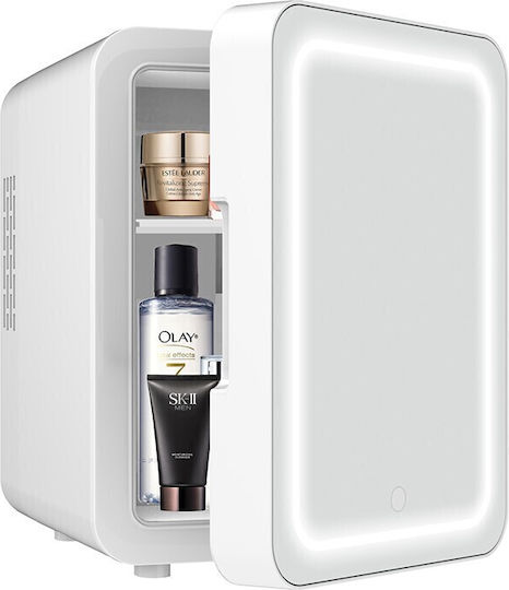Mini Cosmetic Fridge Alista Home Dual Heating Cooling Function Portable 12l White Mini Cosmetic Fridge Alista Home Dual Heating Cooling Function Portable 12l White