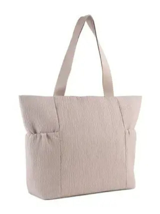 Damentasche Shopper Rucksack Beigefarbe