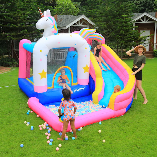 Fun Baby Inflatable With Trampoline