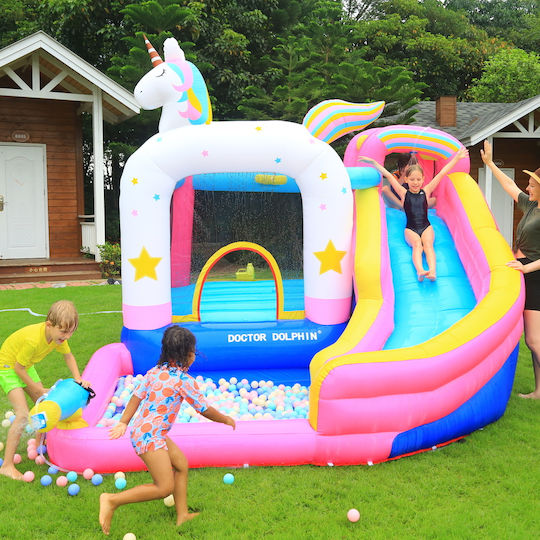 Fun Baby Inflatable With Trampoline