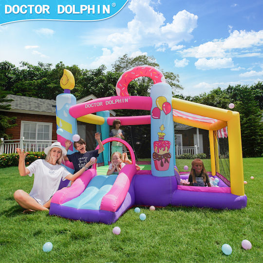 Fun Baby Inflatable With Trampoline & Slide