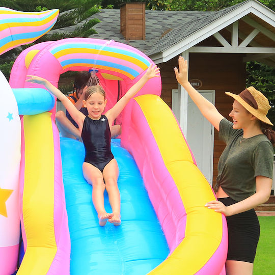 Fun Baby Inflatable With Trampoline