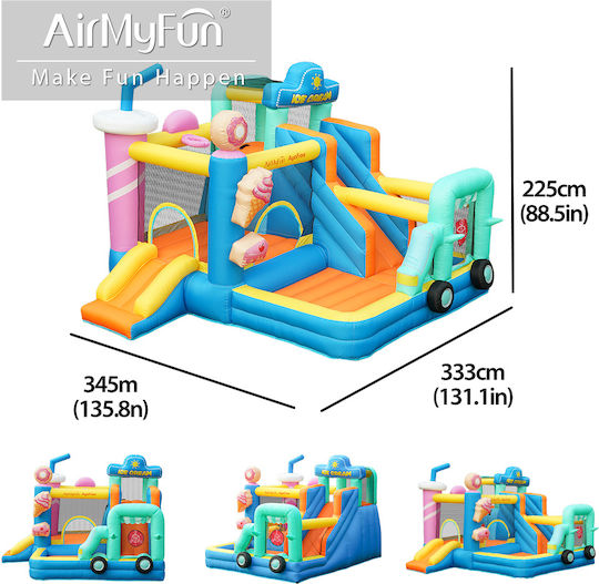 Fun Baby Inflatable With Trampoline & Slide